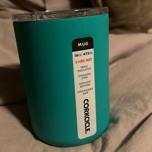 NWT Corkcicle 16-ounce Mug - color: Neon Lights Kokomo